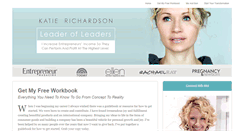 Desktop Screenshot of katierichardson.com